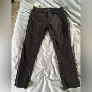 Hardly Worn Express Mid Rise Black Skinny Jeans